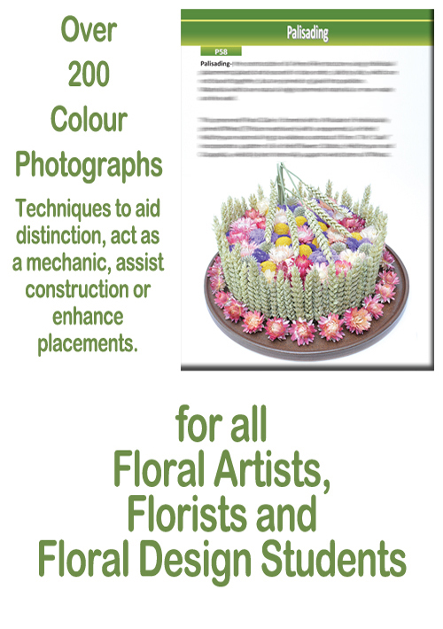 Floristry and Flower Arranging Books  125 Plus Floral Design Techniques Used in Floristry, Floral Design and Contemporary Floral Design - by Gill McGregor