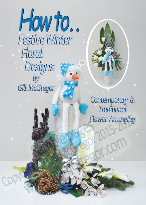 Flower Arranging Books 'Festive Winter Floral Designs' - by Gill McGregor