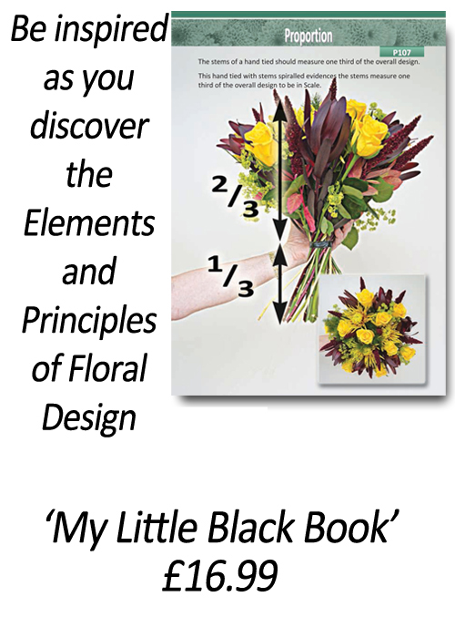 Floristry Books - How to design with flowers - 'How to Apply the Elements and Principles of Floral Design' - by Gill McGregor